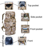 70L Large Military Tactical Army Backpack Rucksack