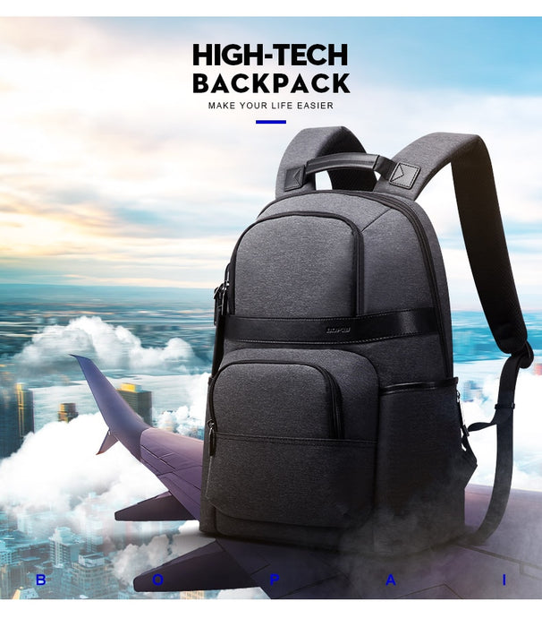 Large Capacity Nylon School Backpack