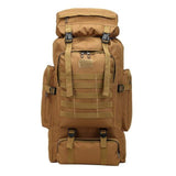 80L Large Military MOLLE Tactical Army Backpack Rucksack