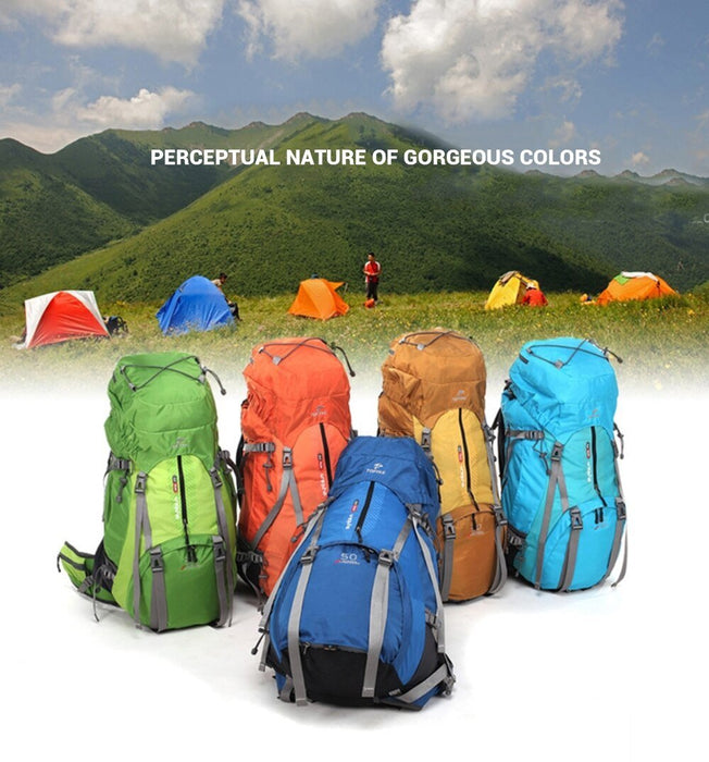60L Large Capacity Outdoor Camping Hiking Trekking Backpack