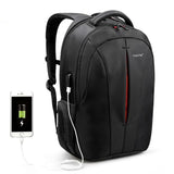 Men's Anti-Theft Waterproof Laptop Backpack with USB Charging and TSA Lock