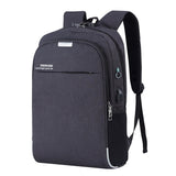 Anti-Theft Laptop Backpack With USB Charging Port and Lock