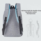 Anti-Theft Laptop Backpack With USB Charging Port and Lock