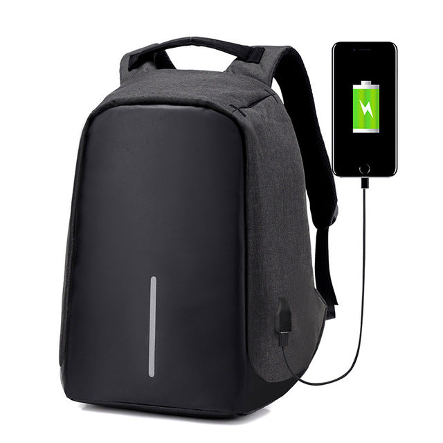 Original Anti-Theft Backpack With USB Charging