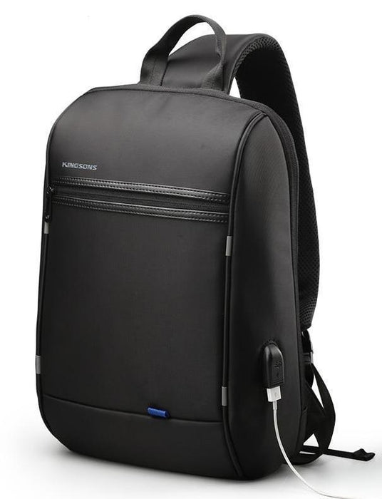 Kingsons Men's Anti-theft Backpack 15.6 Inch Laptop Bag Pack USB