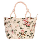 Women's Canvas Multi Color Tote Hand Bag