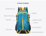 Free Knight 30L Nylon Waterproof Hiking Mountaineering Backpack