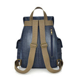 Women's Vintage Denim Backpack