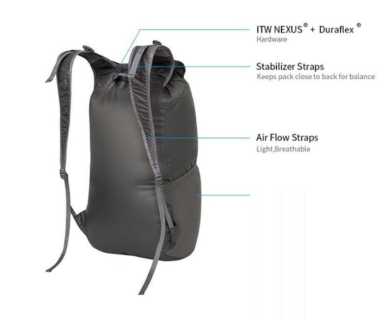 24L Foldable Compact Backpack