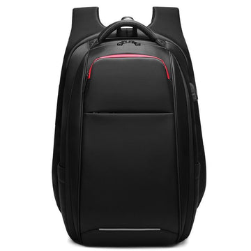 Men's Modern Euro Nylon Anti-Theft 15" Laptop Backpack with USB Charging