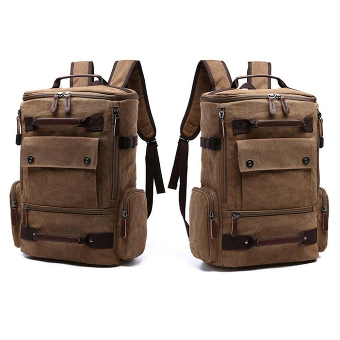 Men's Classic Canvas Travel Backpack