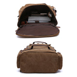 Men's Classic Canvas Travel Backpack