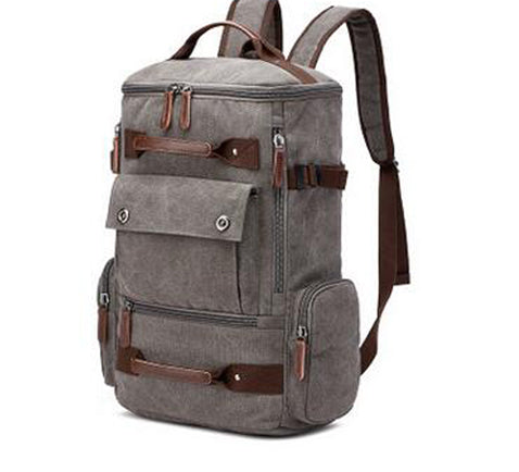 Men's Classic Canvas Travel Backpack