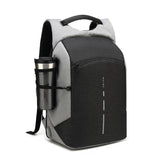 Men's Small Fashion Anti-Theft Backpack with USB Charging