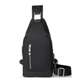 Men's Small Crossbody Bag with USB Charging