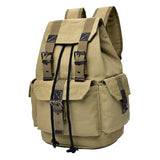 Men's Canvas Vintage School Backpack