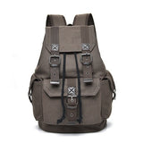 Men's Canvas Vintage School Backpack