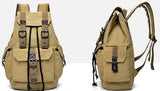 Men's Canvas Vintage School Backpack