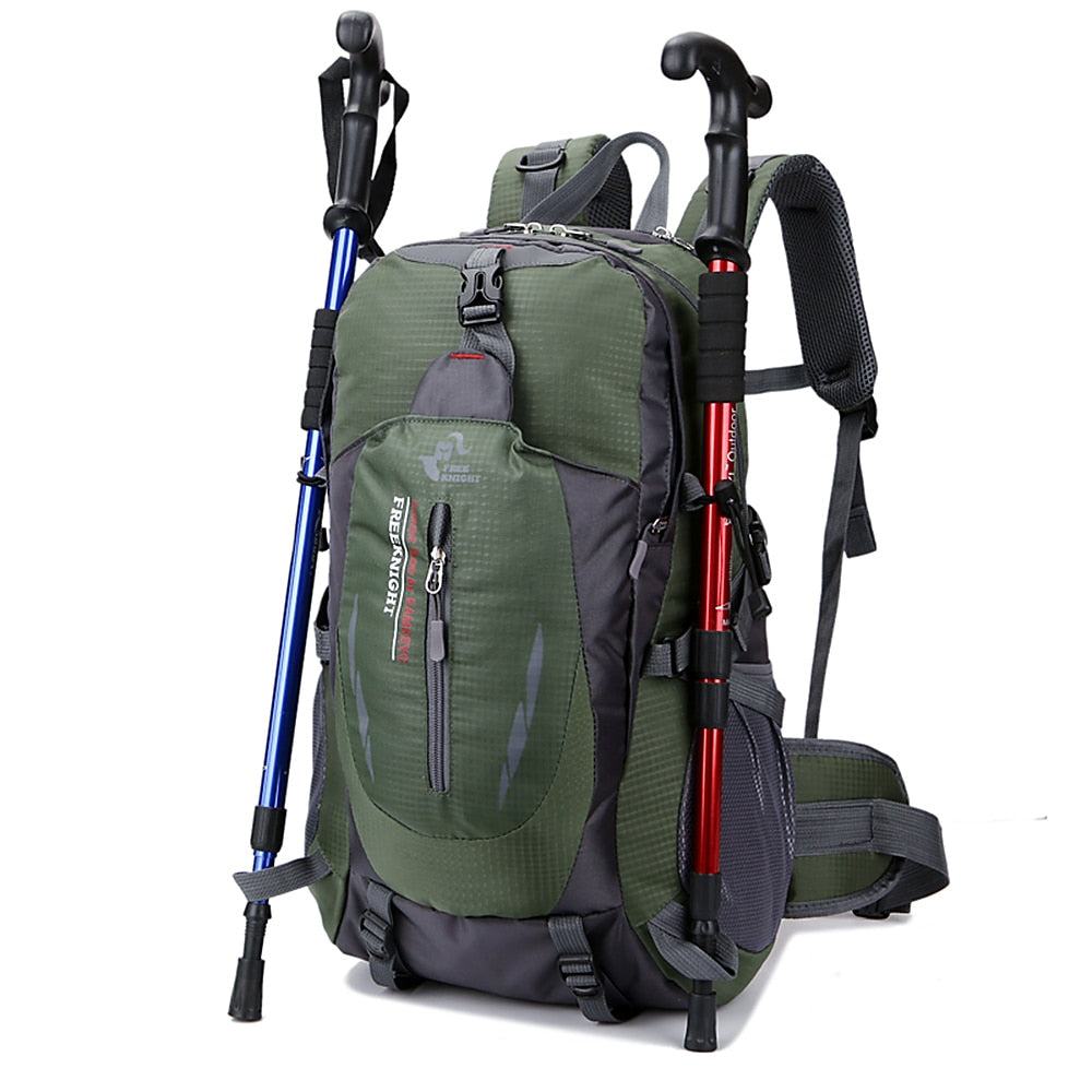 free knight mini backpack Free Knight 35L Nylon Water Resistant Camping Hiking Backpack – ERucks
