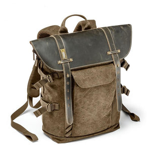 Brown Hyde Explorer Travel Photographer Backpack