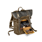 Brown Hyde Explorer Travel Photographer Backpack