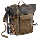 Brown Hyde Explorer Travel Photographer Backpack