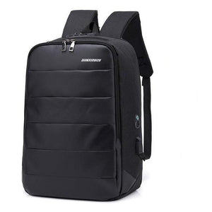 Medium Men's Anti-Theft 15" Laptop Backpack with USB Charging and TSA Lock