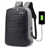 Medium Men's Anti-Theft 15" Laptop Backpack with USB Charging and TSA Lock