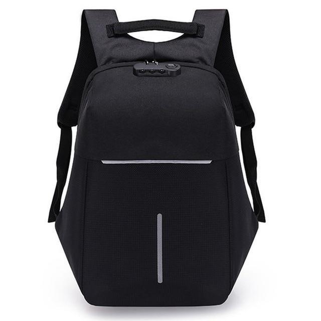 Small Fashion Anti Theft 15" Laptop Backpack With USB Charging and TSA Lock