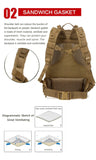 35L 600D Urban Military Molle Backpack