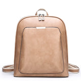 WOMEN'S GENUINE SHEEPSKIN FASHION LEATHER MINI BACKPACK