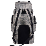 70L Large Camouflage Camping Trekking Backpack