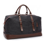 Mark Royal Men's Canvas Leather Duffel Bag