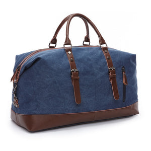 Mark Royal Men's Canvas Leather Duffel Bag