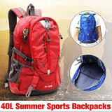 40L Nylon Sport Camping Hiking Trekking Backpack