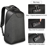 Women's Medium Anti-Theft 15" Laptop Backpack with USB Charging and TSA Lock