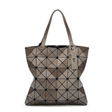 Women's Prism Geometric Casual Tote Hand Bag