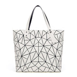 Women's Prism Geometric Casual Tote Hand Bag