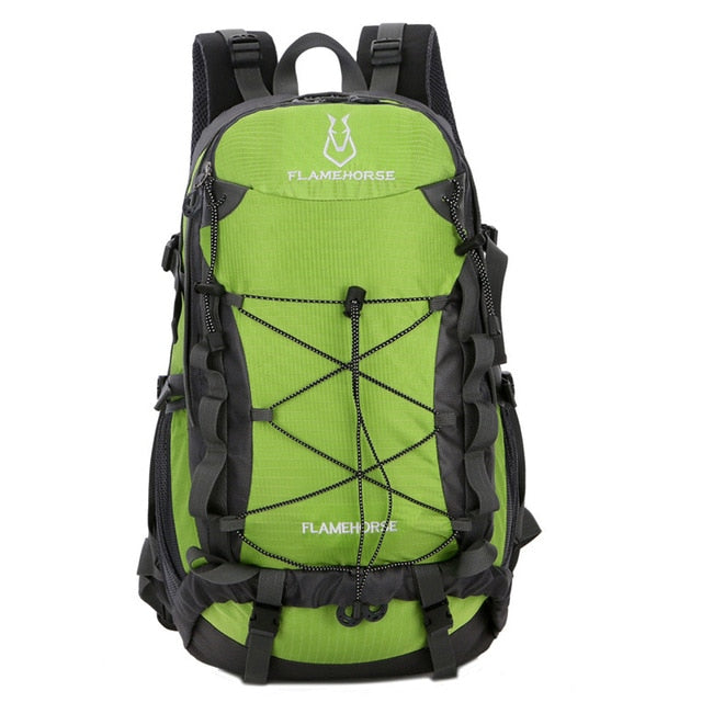 buy leather flame backpack Flame Horse 40L High Capacity Hiking Trekking Backpack – ERucks